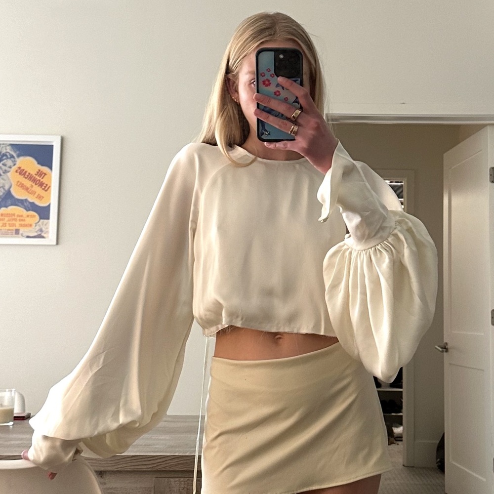 Orseund Iris Cream Blouse